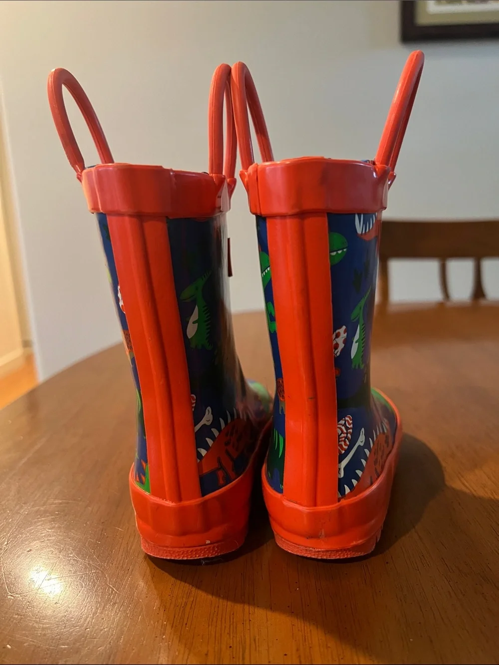 Lone Cone Rainboots in Puddle-a-Saurus Dinosaur Print, size 5 Toddler